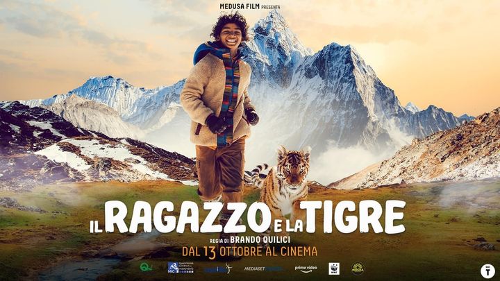 Una scena tratta dal film Il ragazzo e la tigre