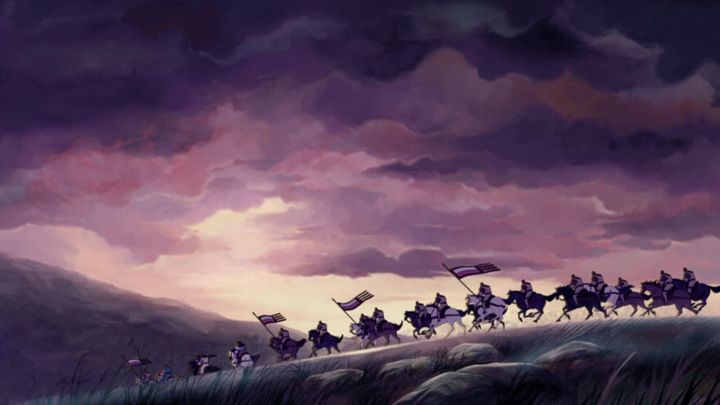 Una scena tratta dal film El Cid: La leggenda