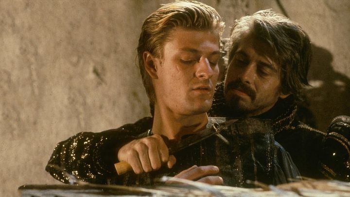 Una scena tratta dal film Caravaggio