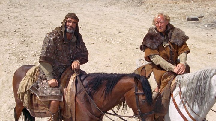 Una scena tratta dal film Robin e Marian