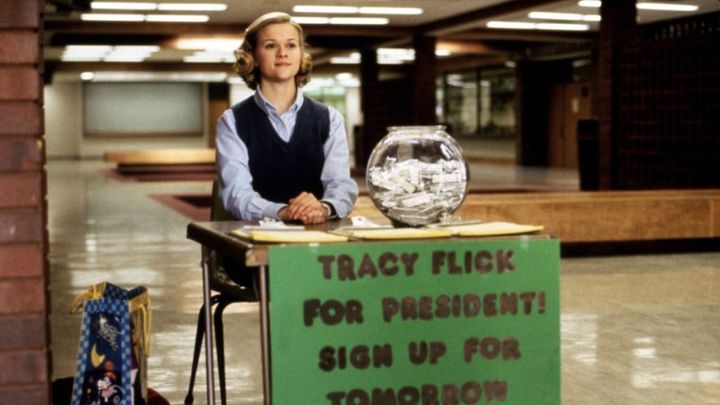 Una scena tratta dal film Election