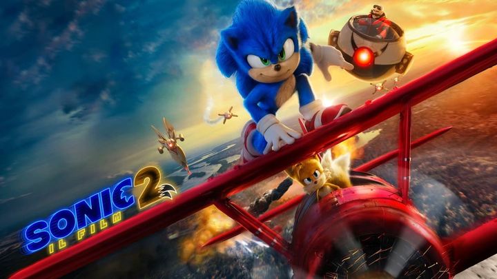 Una scena tratta dal film Sonic 2 - Il film