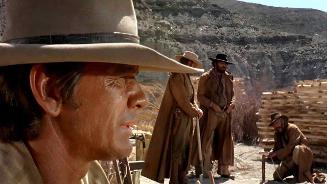 Una scena tratta dal film C'era una volta il West