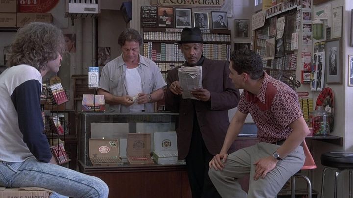Una scena tratta dal film Smoke