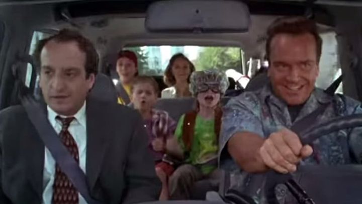 Una scena tratta dal film A spasso col rapinatore