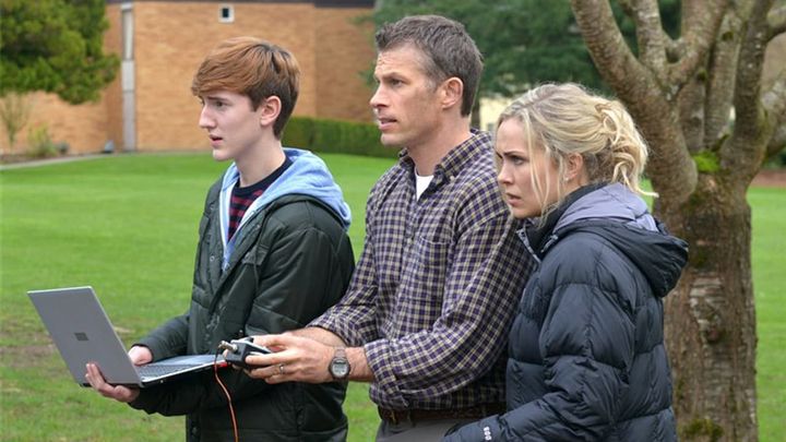 Una scena tratta dal film Meteor Assault