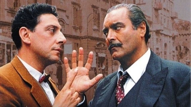 Una scena tratta dal film Concorrenza sleale