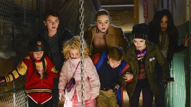 Una scena tratta dal film Adventures in Babysitting