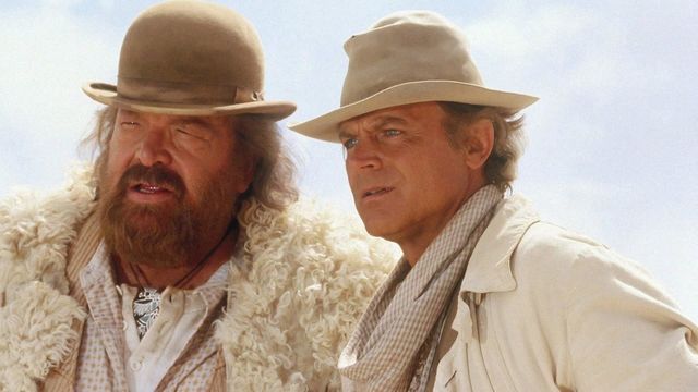 Una scena tratta dal film Botte di Natale