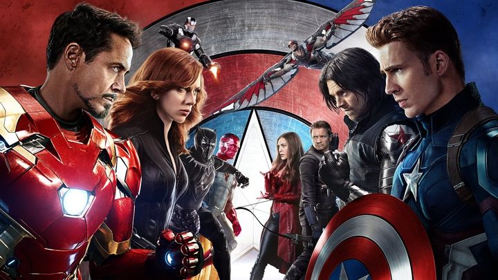 Una scena tratta dal film Captain America: Civil War