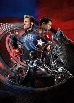 Locandina Captain America: Civil War