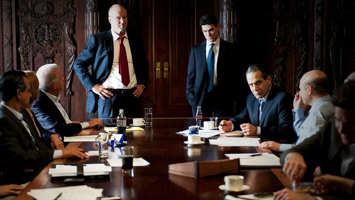 Una scena tratta dal film Too Big to Fail - Il crollo dei giganti