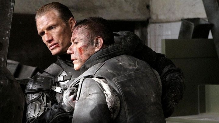 Una scena tratta dal film Universal Soldier - Regeneration