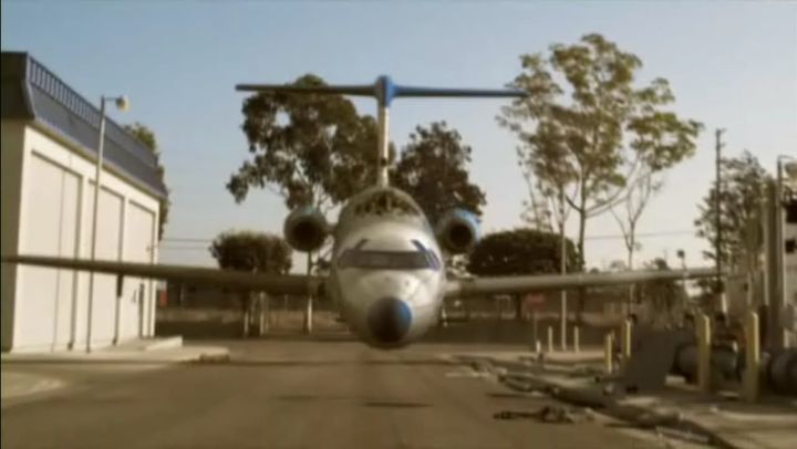 Una scena tratta dal film Air Collision