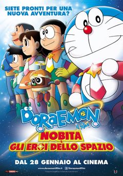 Locandina Doraemon: Il film - Nobita e gli eroi dello spazio