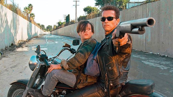 Una scena tratta dal film Terminator 2 - Il Giorno Del Giudizio