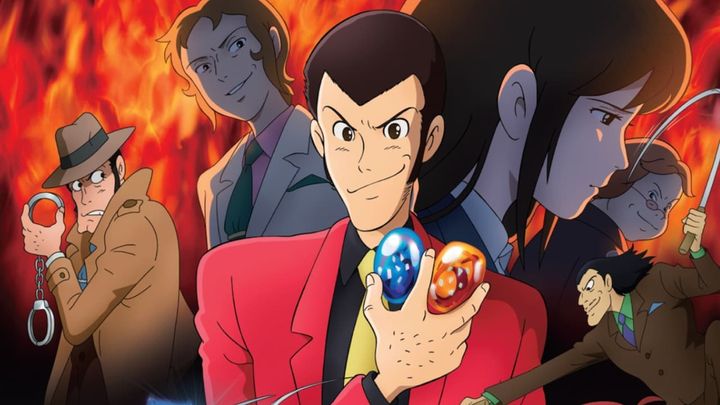 Una scena tratta dal film Lupin III: Il sigillo di sangue, la sirena dell'eternità