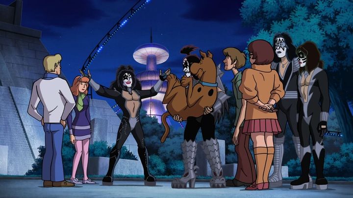 Una scena tratta dal film Scooby-Doo! e il mistero del Rock'n'Roll