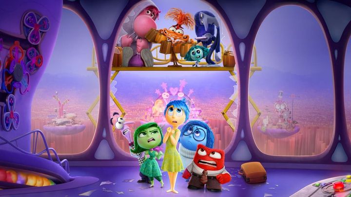 Una scena tratta dal film Inside Out 2