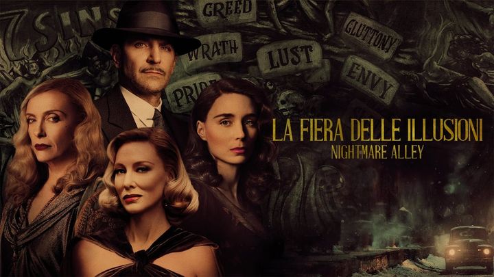 Una scena tratta dal film La fiera delle illusioni - Nightmare Alley