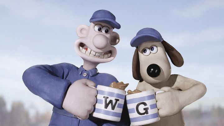 Una scena tratta dal film Wallace & Gromit - La maledizione del coniglio mannaro