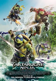 Locandina Tartarughe Ninja: Fuori dall'ombra