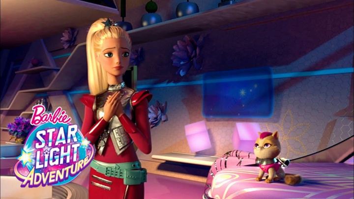 Una scena tratta dal film Barbie - Avventura stellare