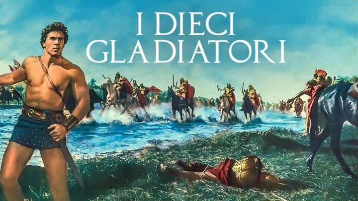 Una scena tratta dal film I dieci gladiatori