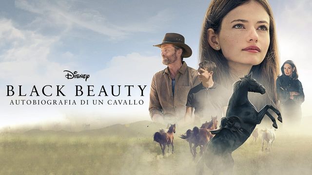 Una scena tratta dal film Black Beauty - Autobiografia di un cavallo