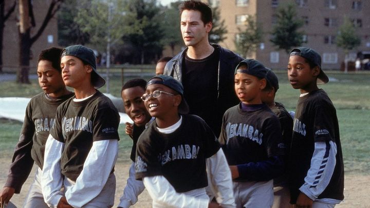 Una scena tratta dal film Hardball