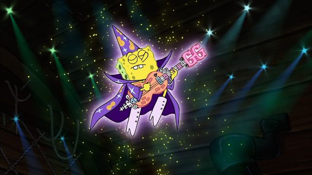 Una scena tratta dal film SpongeBob - Il film