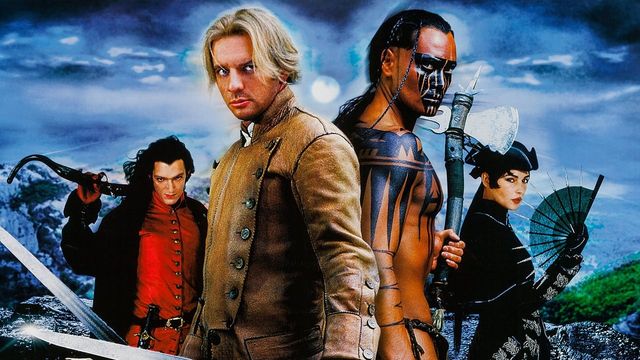 Una scena tratta dal film Il patto dei lupi