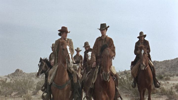 Una scena tratta dal film 7 volontari dal Texas