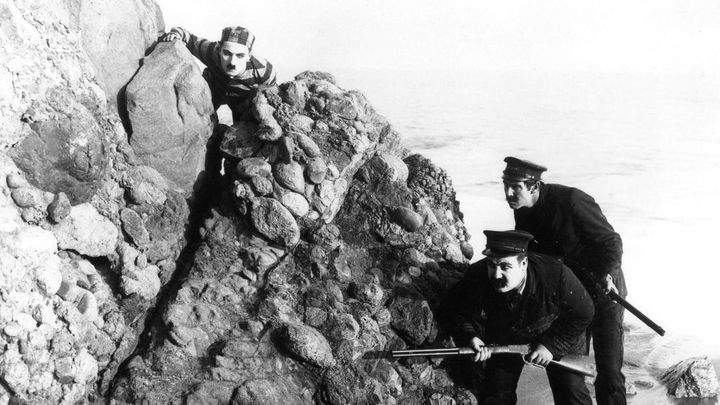 Una scena tratta dal film L'evaso