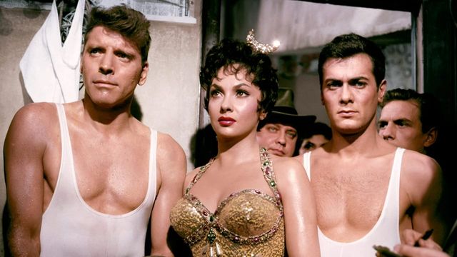 Una scena tratta dal film Trapezio
