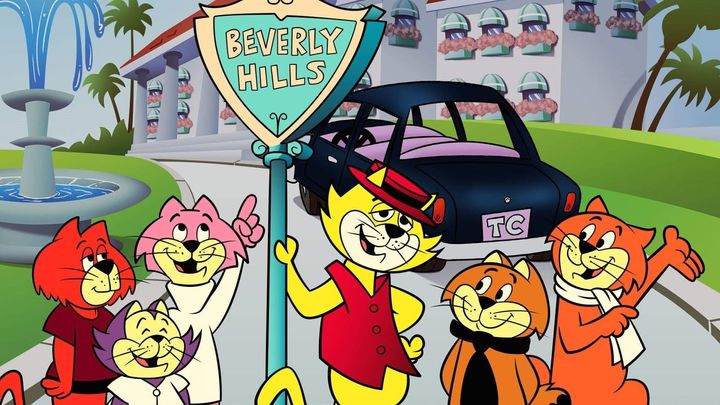 Una scena tratta dal film Top Cat e i gatti di Beverly Hills