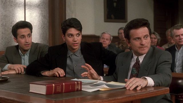 Una scena tratta dal film Mio cugino Vincenzo