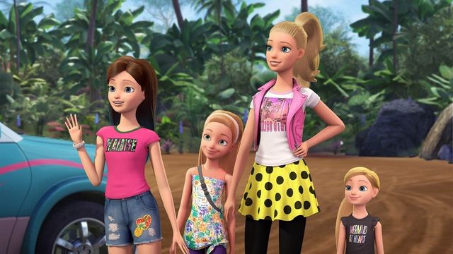 Una scena tratta dal film Barbie e la ricerca dei cuccioli
