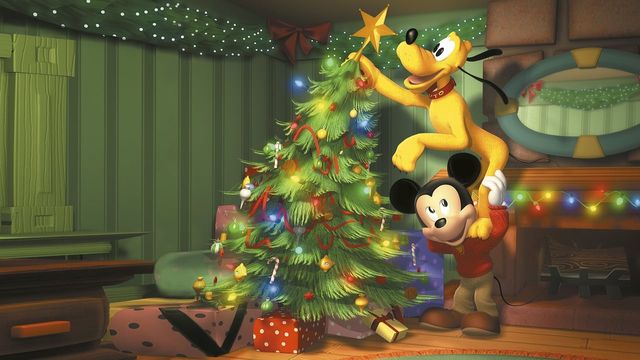 Una scena tratta dal film Topolino Strepitoso Natale!