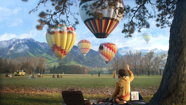 Una scena tratta dal film L'inventore di giochi