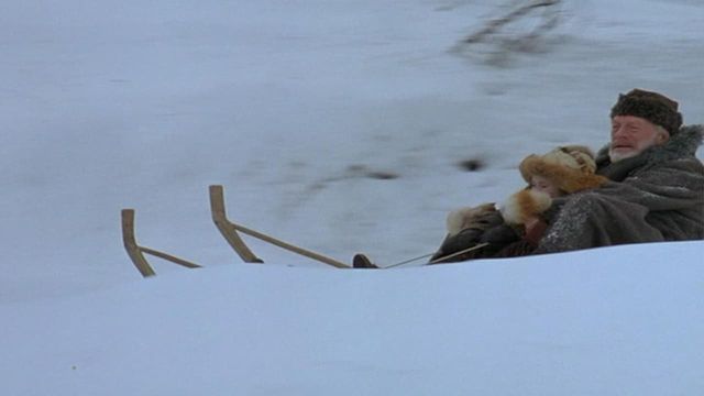 Una scena tratta dal film Heidi