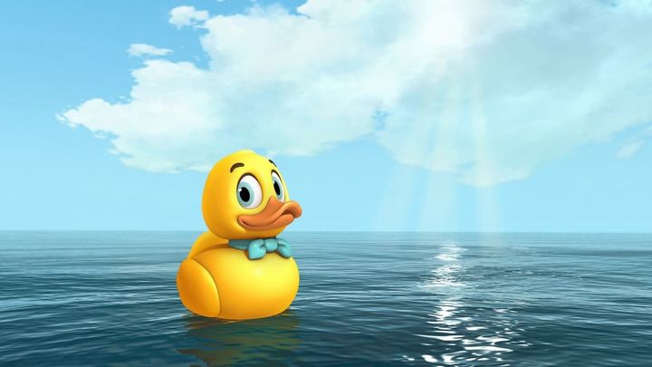 Una scena tratta dal film Lucky Duck
