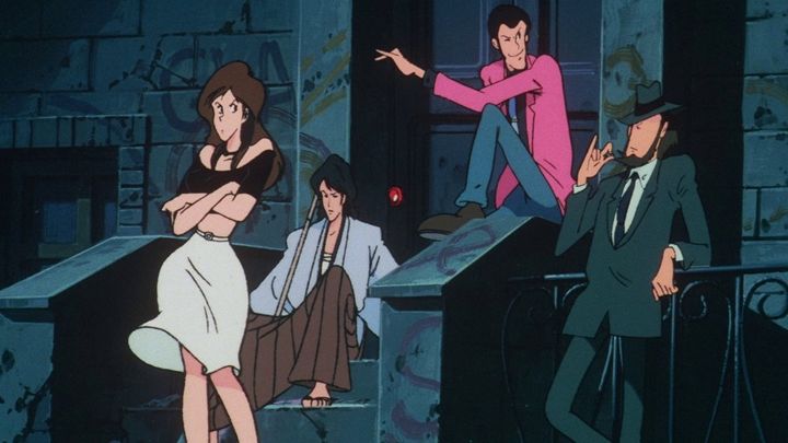 Una scena tratta dal film Lupin III: La leggenda dell'oro di Babilonia