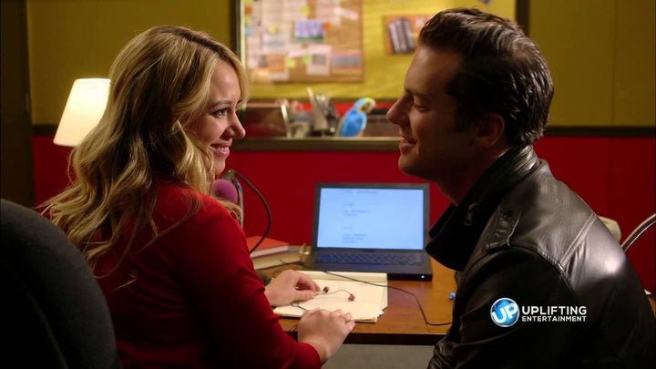 Una scena tratta dal film Natale On Air