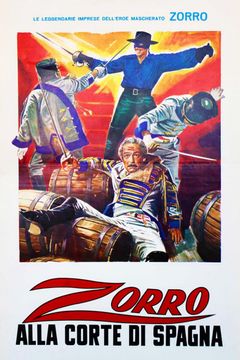 Locandina Zorro alla corte di Spagna
