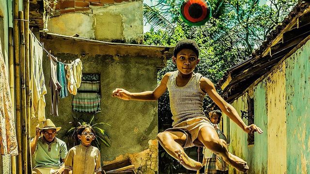 Una scena tratta dal film Pelé