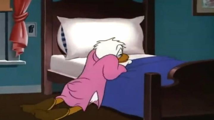 Una scena tratta dal film Paperino e la goccia