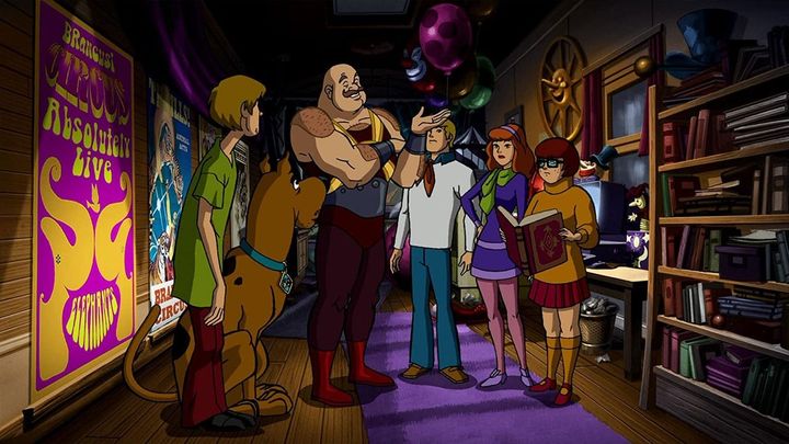 Una scena tratta dal film Scooby-Doo! e il mistero del circo
