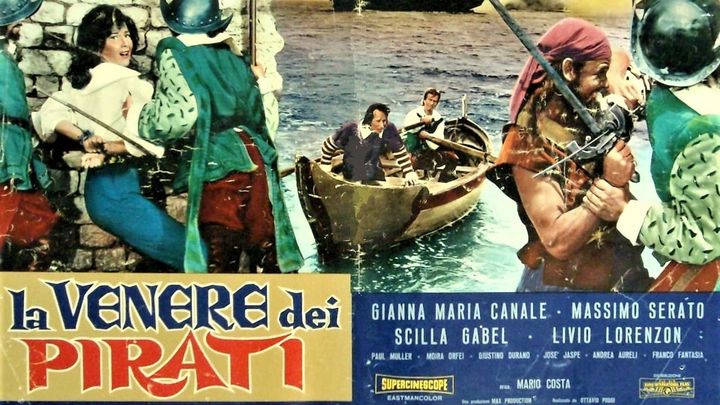 Una scena tratta dal film La Venere dei pirati