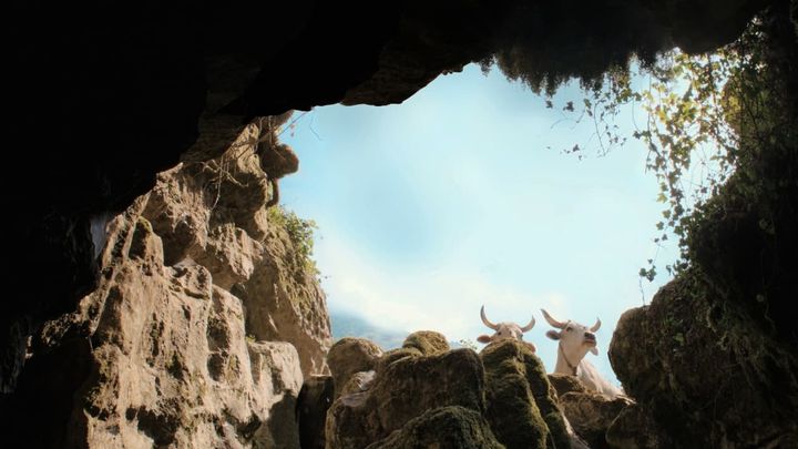 Una scena tratta dal film Il buco